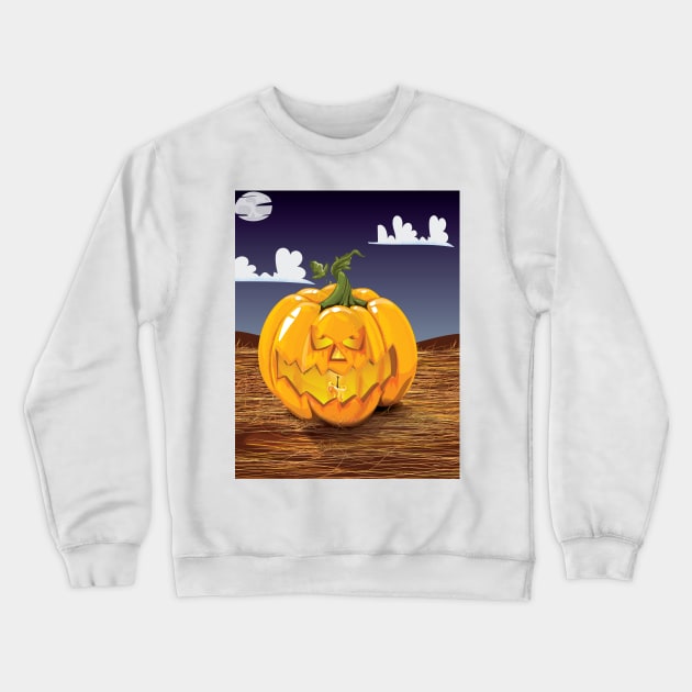 jack o lantern Crewneck Sweatshirt by nickemporium1